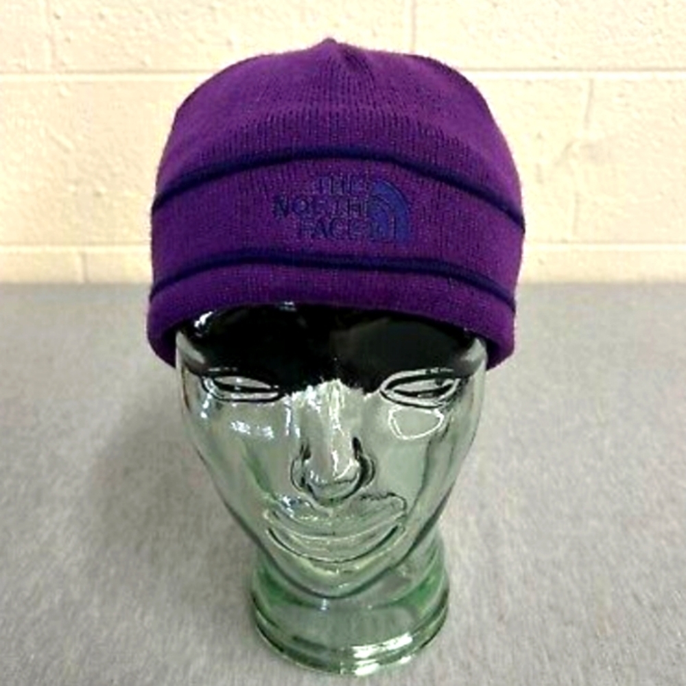 The North Face Purple Girls Winter Beanie Toque Hat